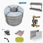 Täydellinen Uponor 90m2 lattialämmityspaketti
